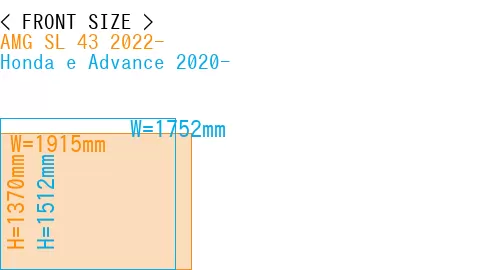 #AMG SL 43 2022- + Honda e Advance 2020-